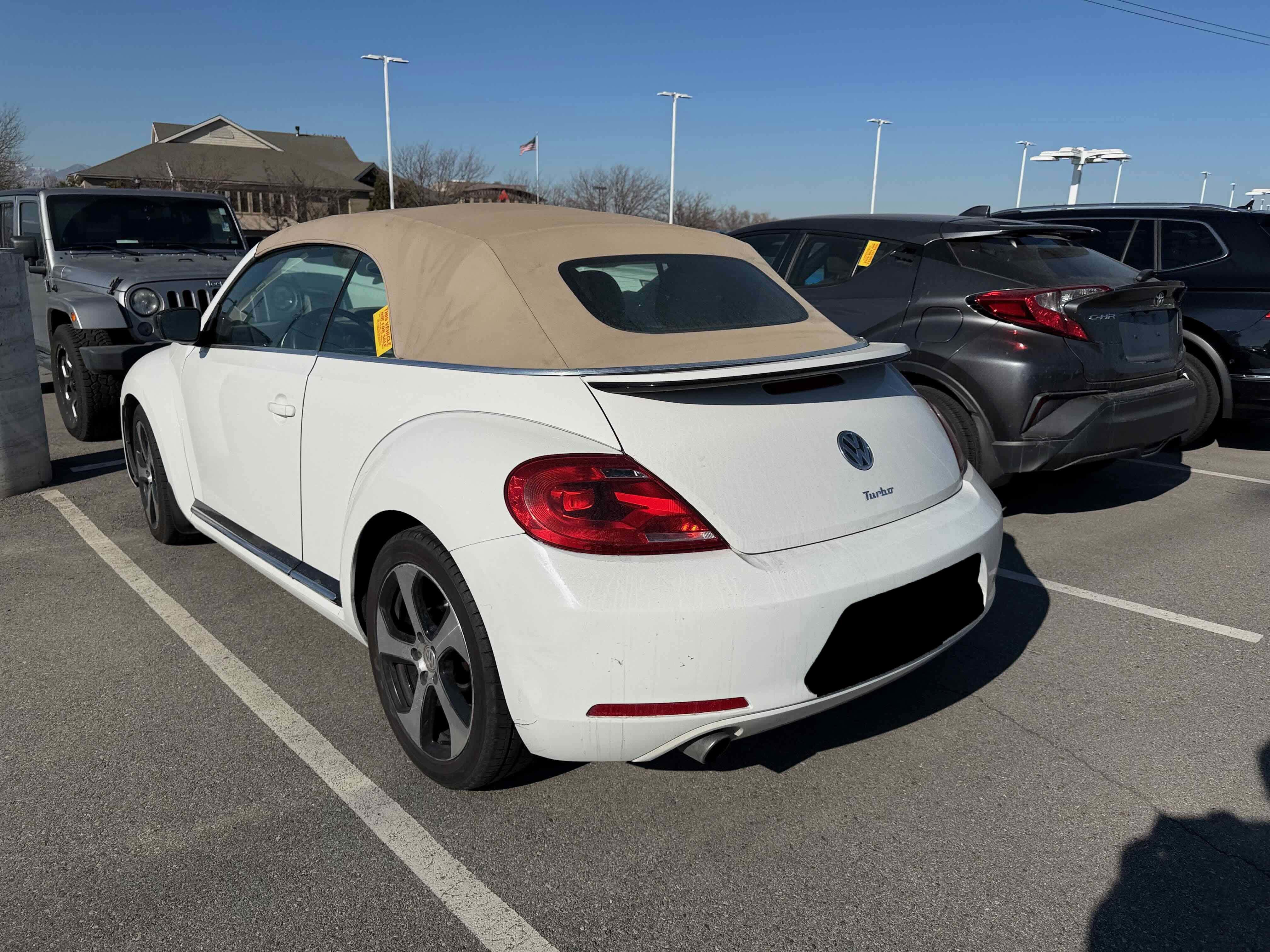 2013 Volkswagen Beetle Convertible 2.0 TSi