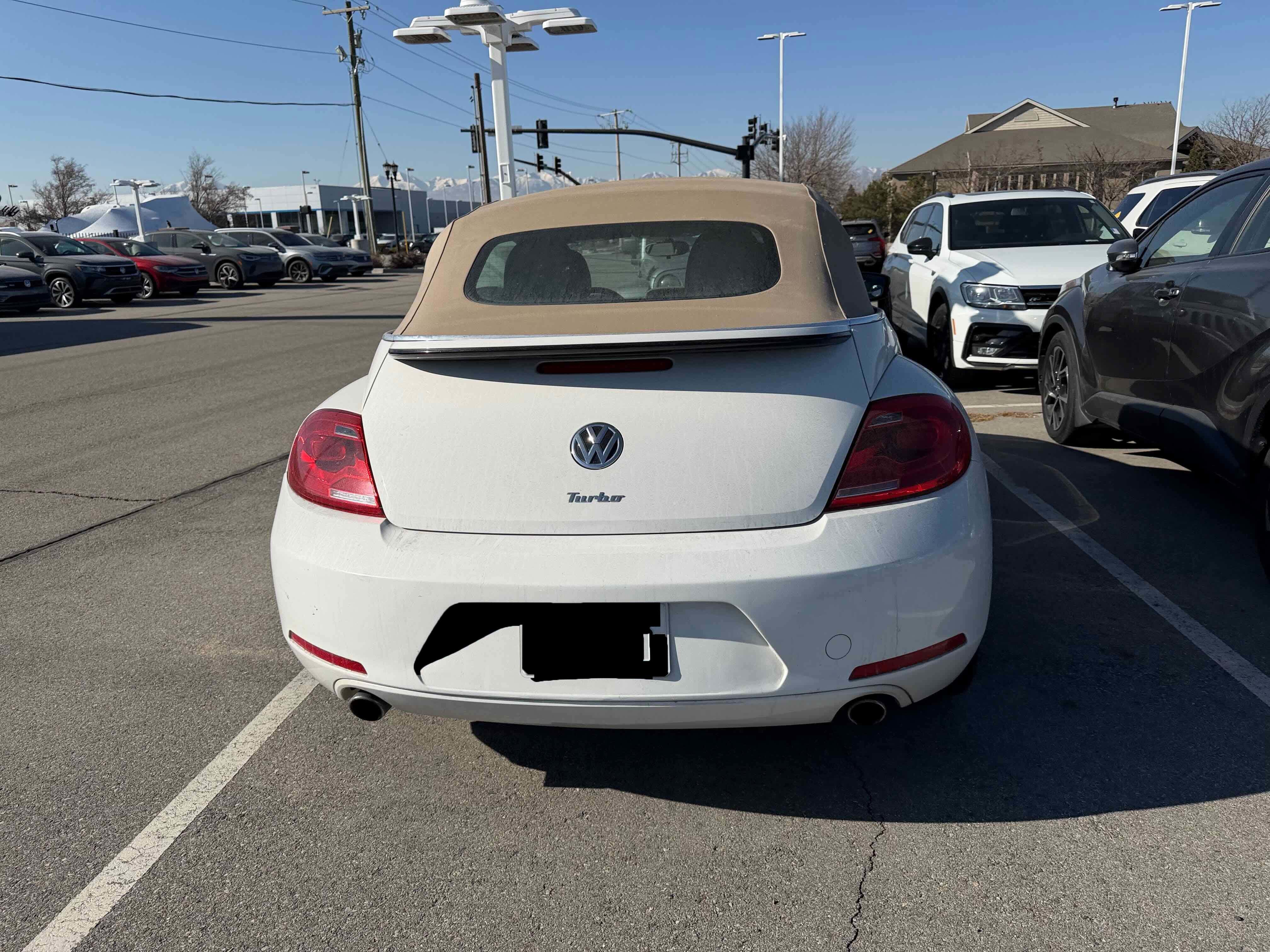 2013 Volkswagen Beetle Convertible 2.0 TSi