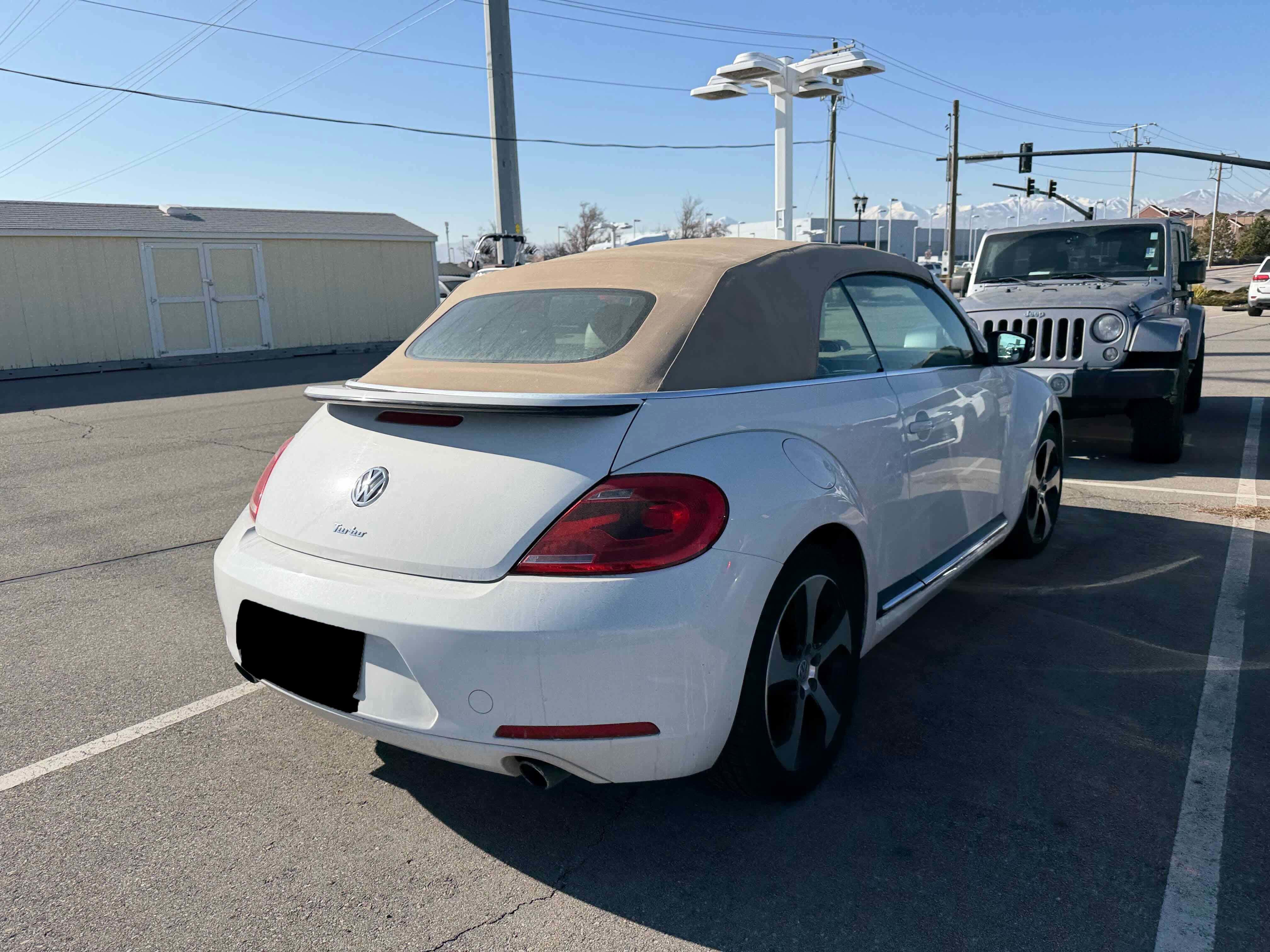 2013 Volkswagen Beetle Convertible 2.0 TSi