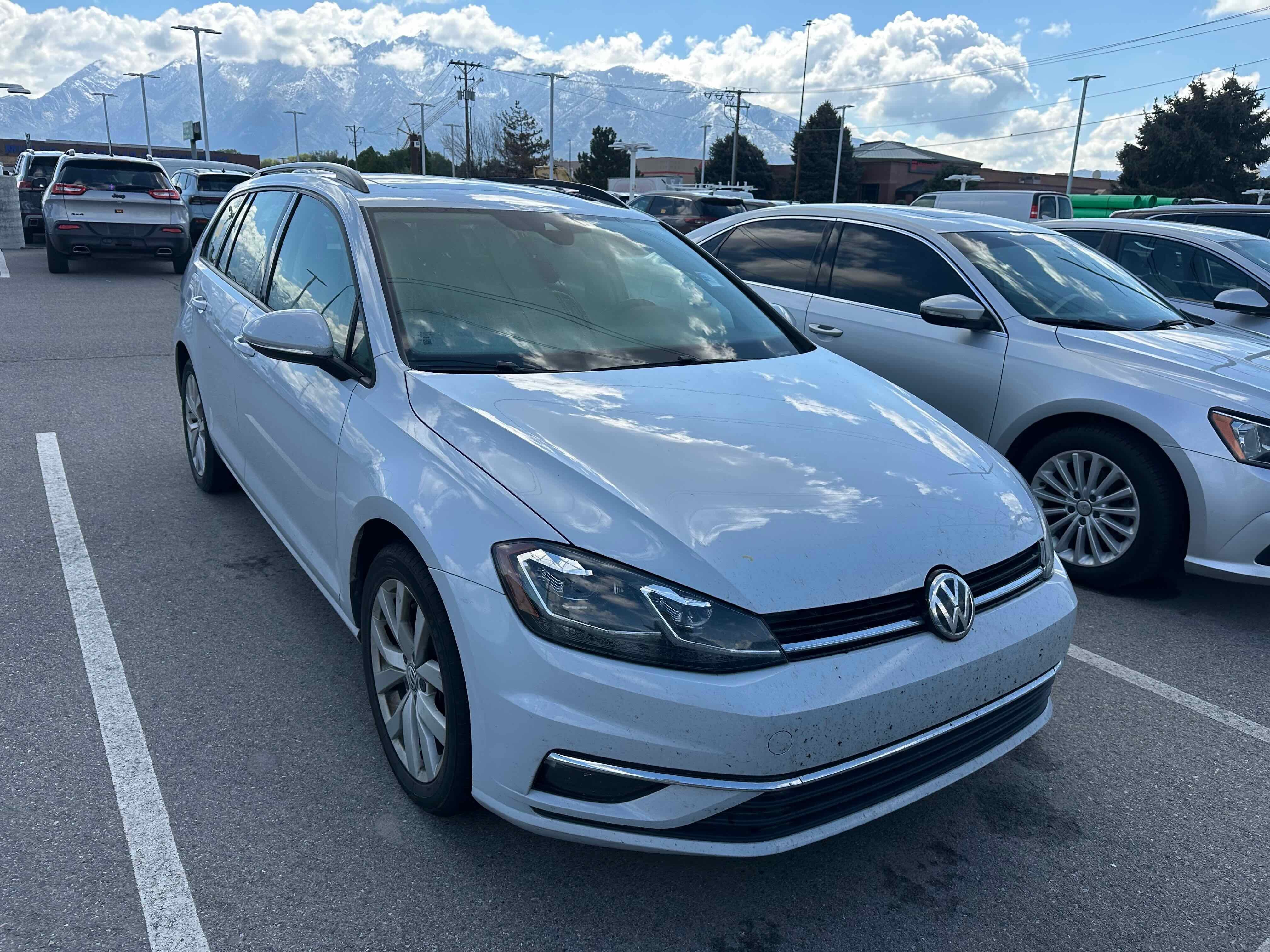 Used 2019 Volkswagen Golf SportWagen SE with VIN 3VWY57AU3KM509124 for sale in South Jordan, UT