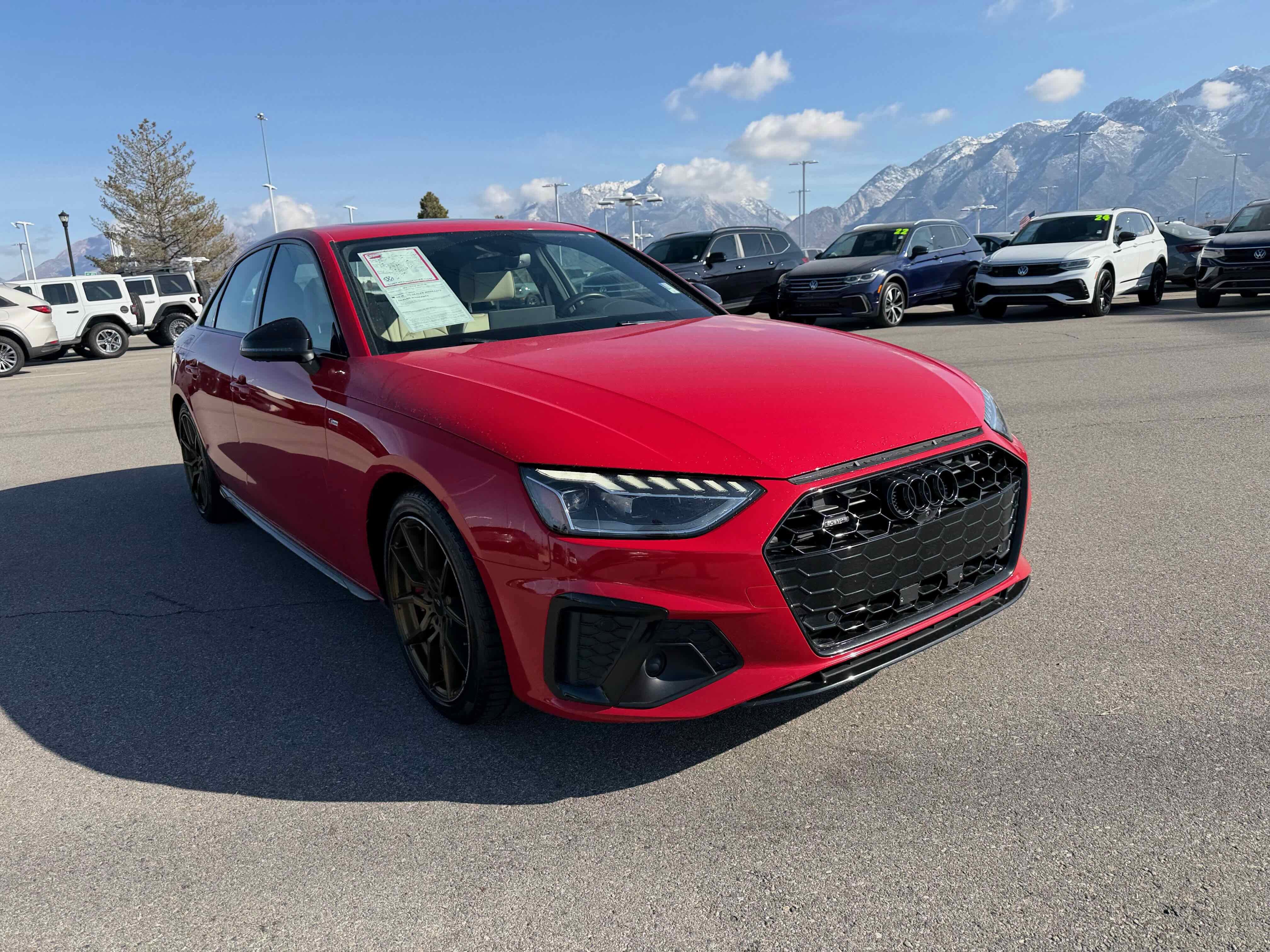 2023 Audi A4 Sedan S line Premium Plus