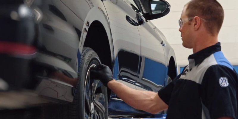VW servicing your vehicle